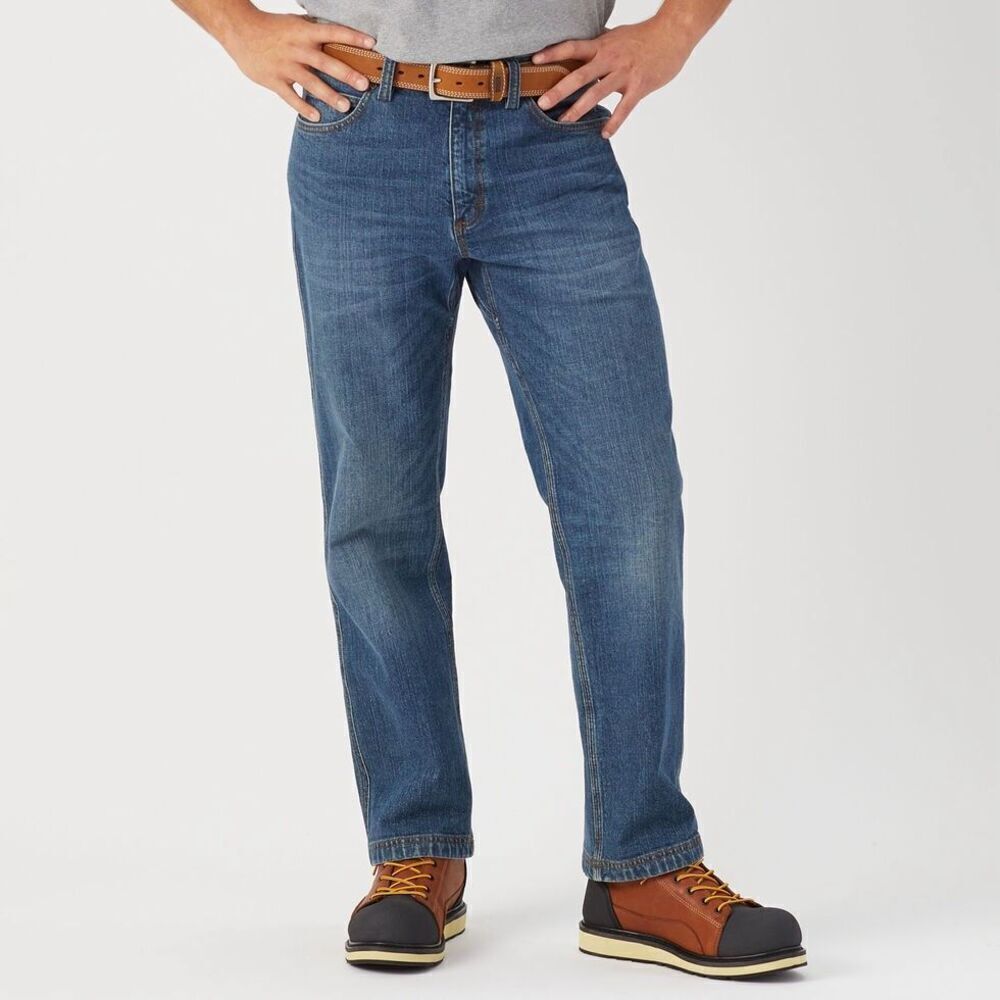 ✨Duluth Trading Company Men's DuluthFlex Ballroom Relaxed Fit Sz 46x28 Jeans✨